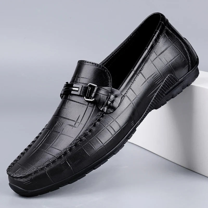Women's Leather Dress Loafers