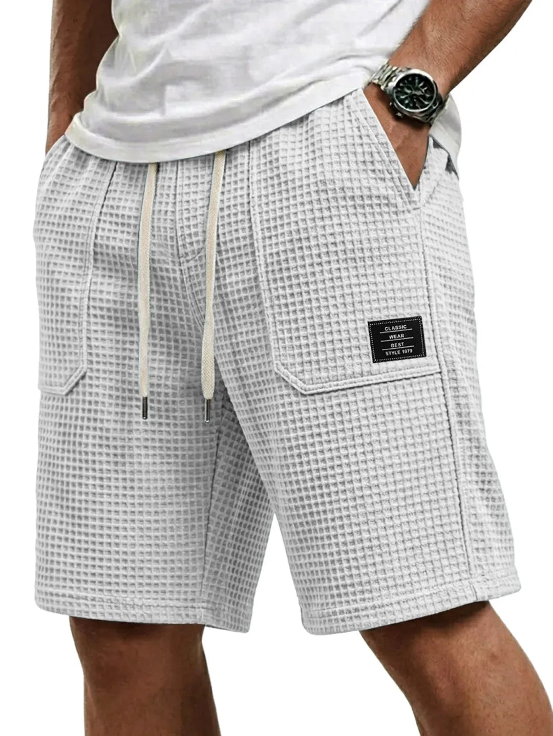 Women's Waffle Knit Shorts
