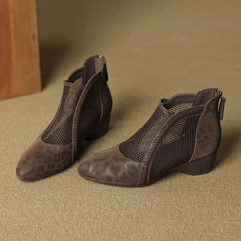 Women's Leather Ankle Boots