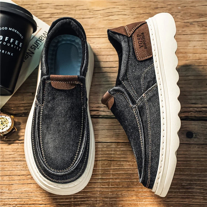 Women's Orthopedic Canvas Slip-On Loafers