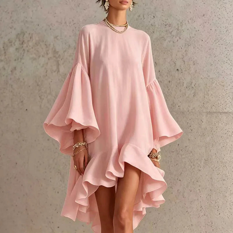 Women's Elegant a Line Mini Dress