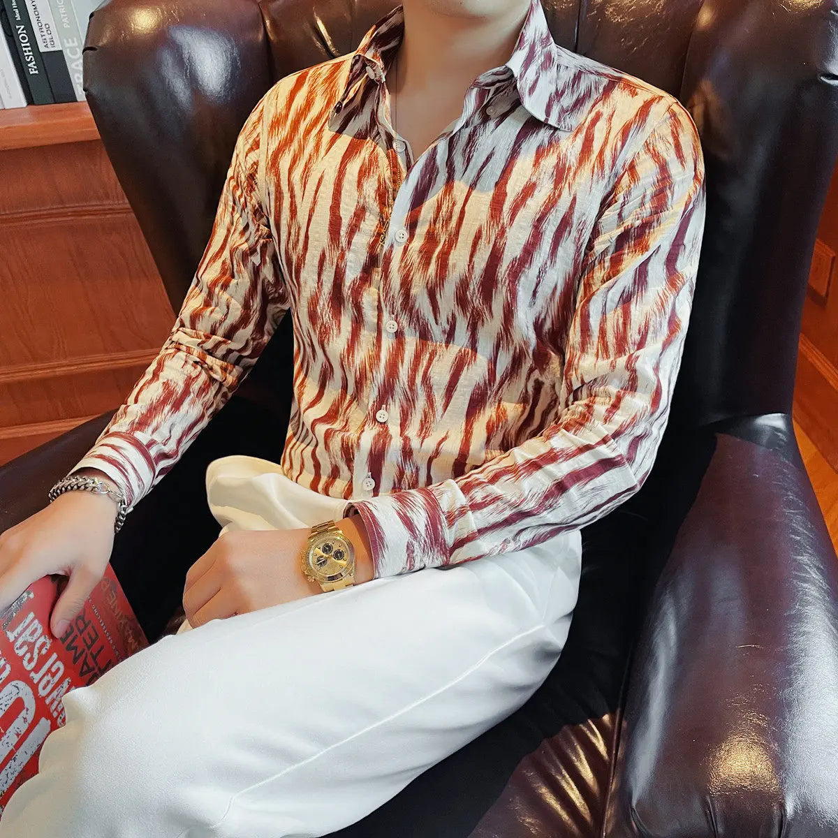 Slim Fit Long-Sleeve Shirt