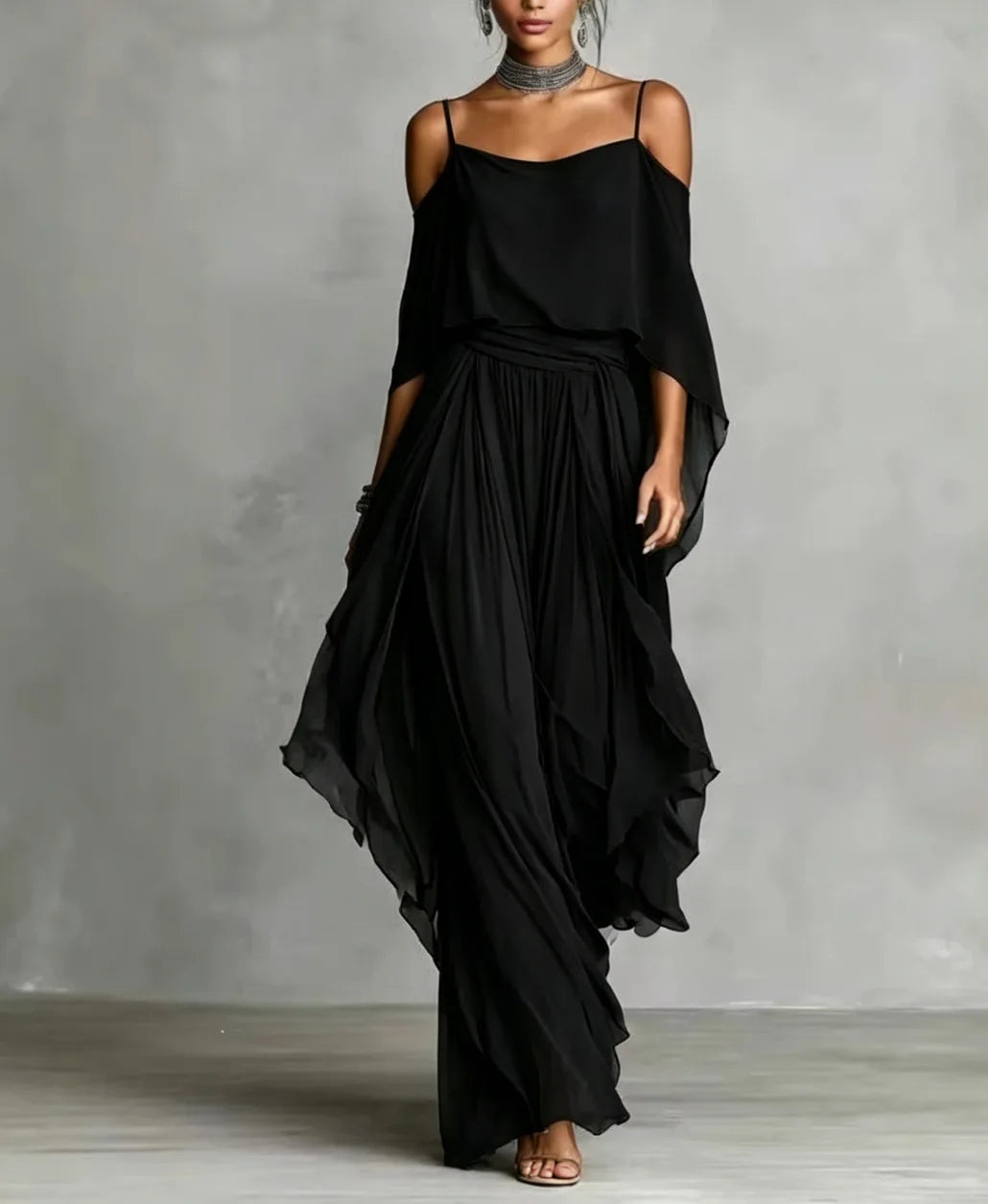 Women's Off Shoulder Two-Piece Set