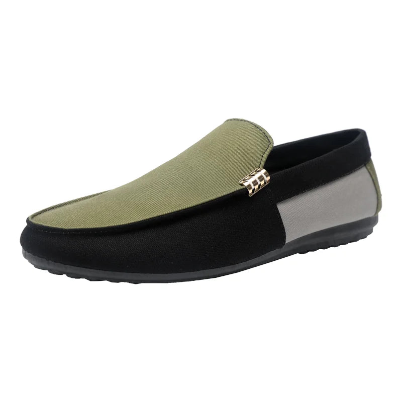 Women's Canvas Mule Loafers