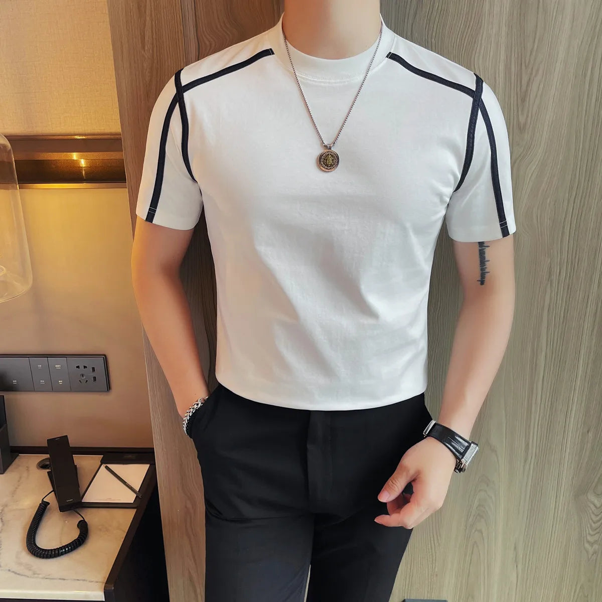 Slim Fit Short-Sleeve T-Shirt