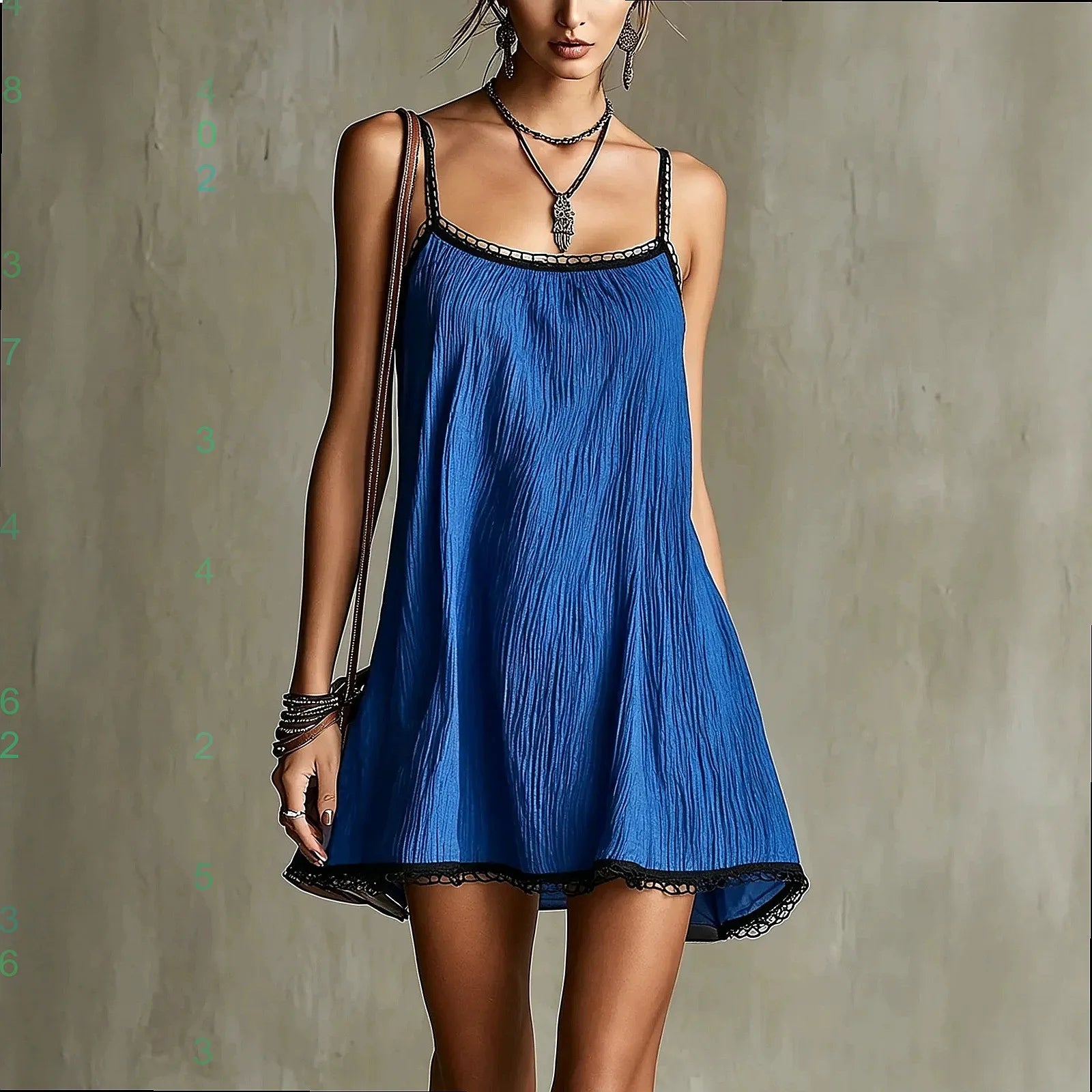 Women's Sleeveless Swing Mini Dress