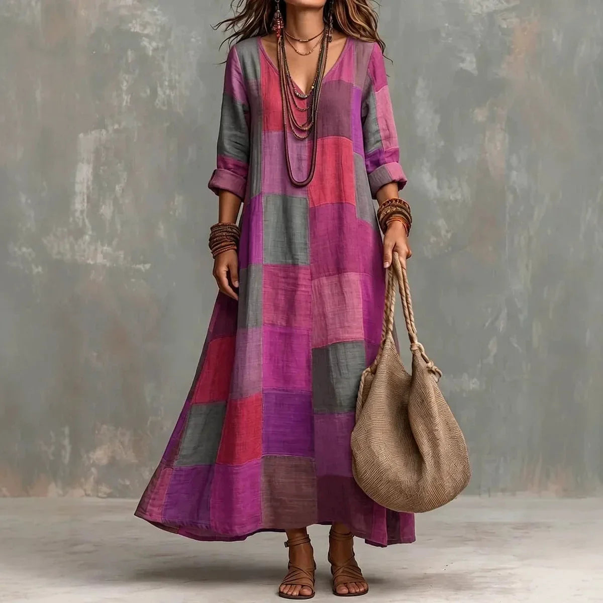 Women's Bohemian Maxi Dress