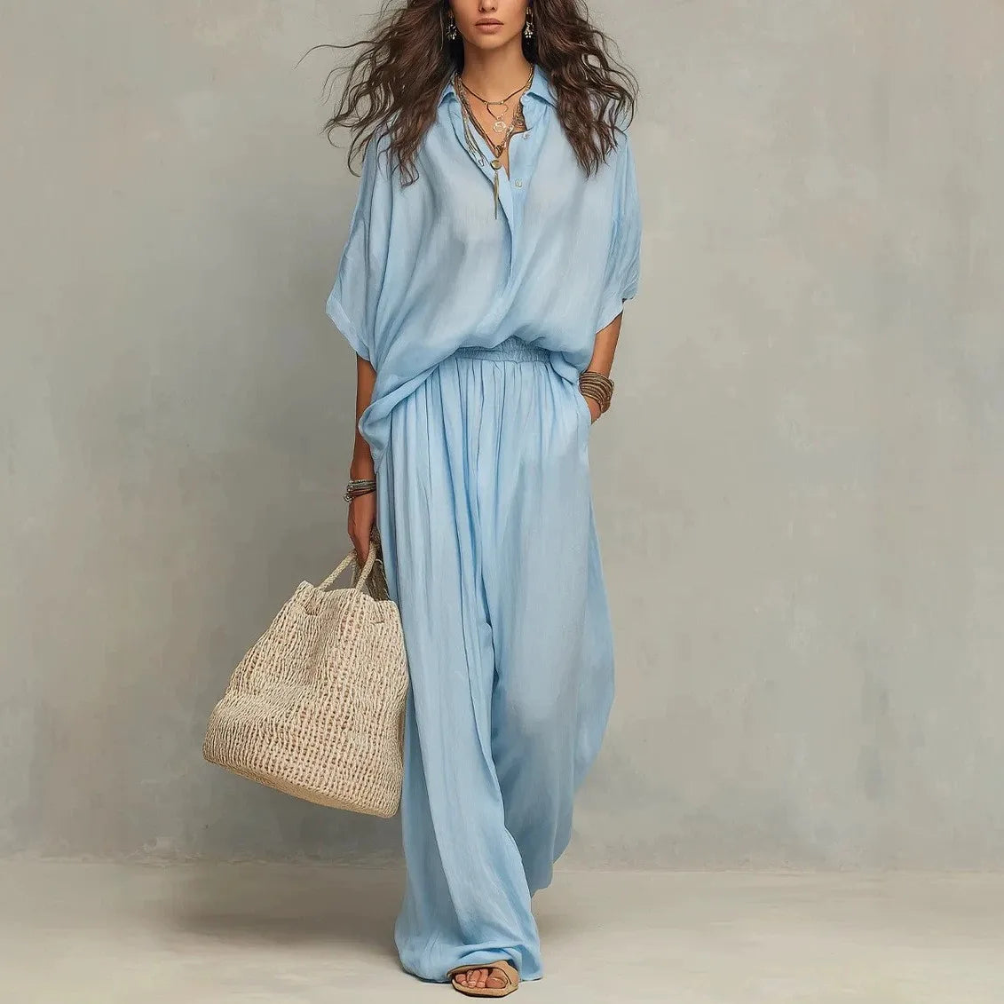 Women's Relaxed Summer Matching Set