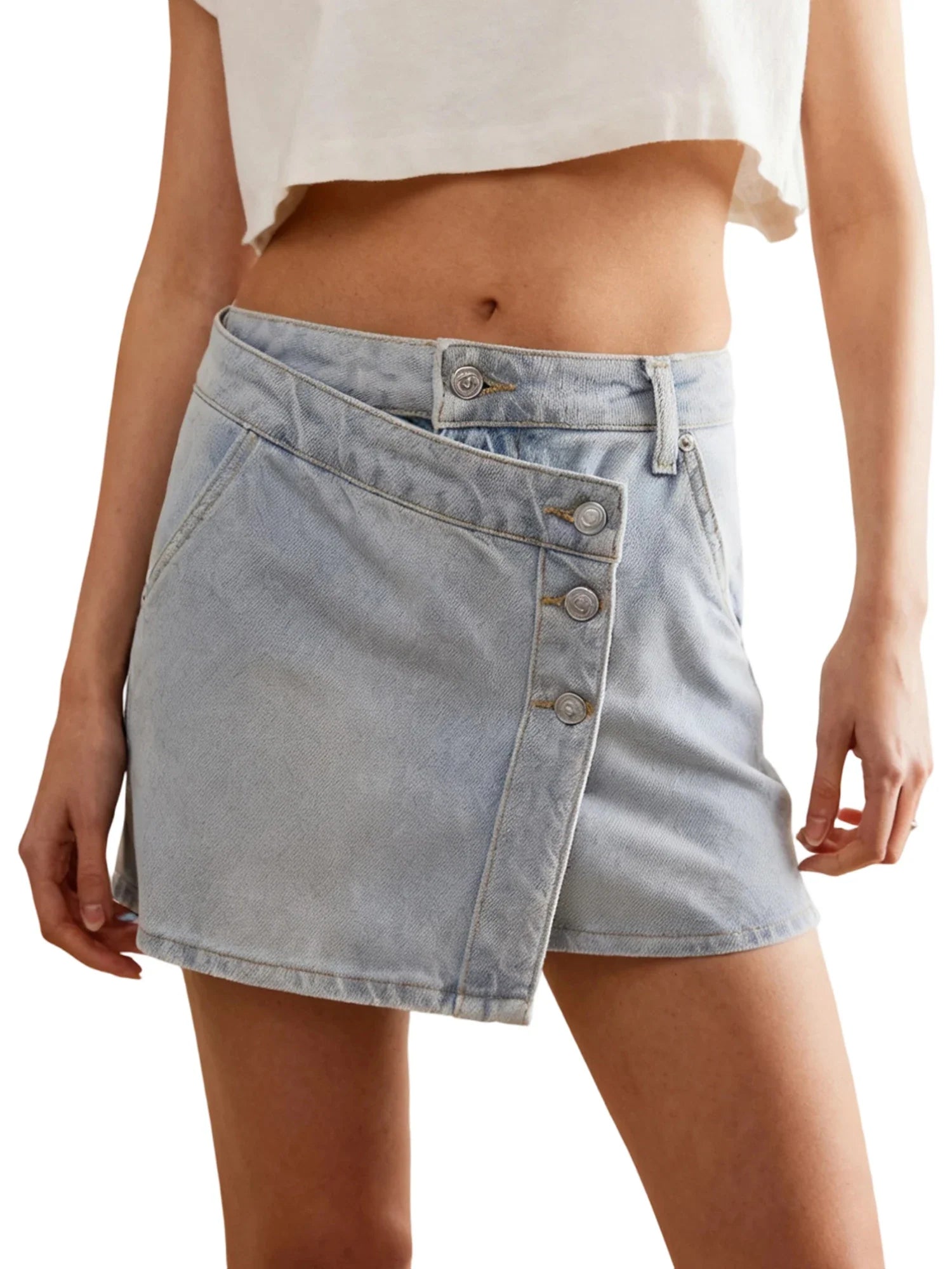 Women's Denim Mini Skirt