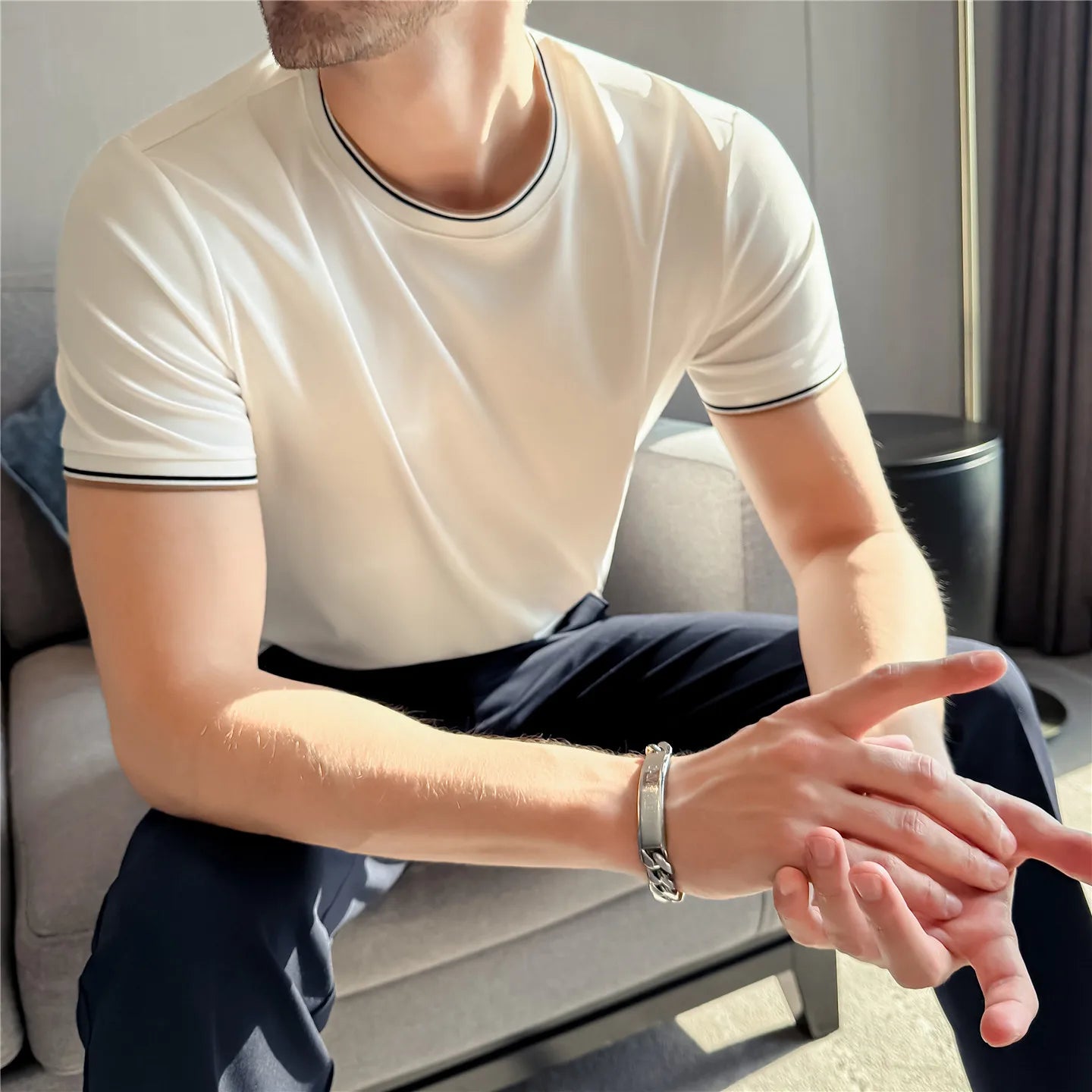 Slim Fit Short-Sleeve T-Shirt