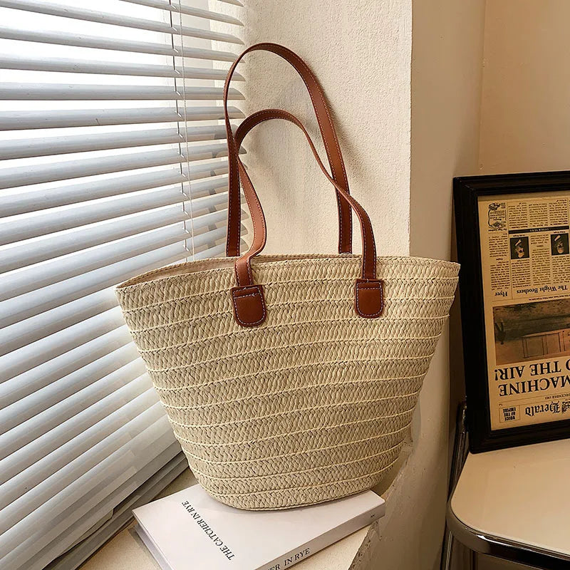 Straw Woven Shoulder Bag