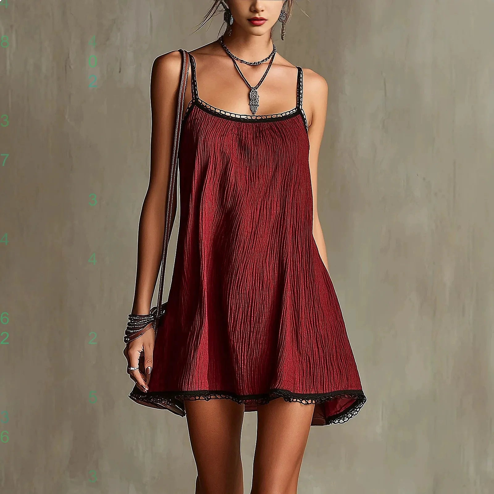 Women's Sleeveless Swing Mini Dress