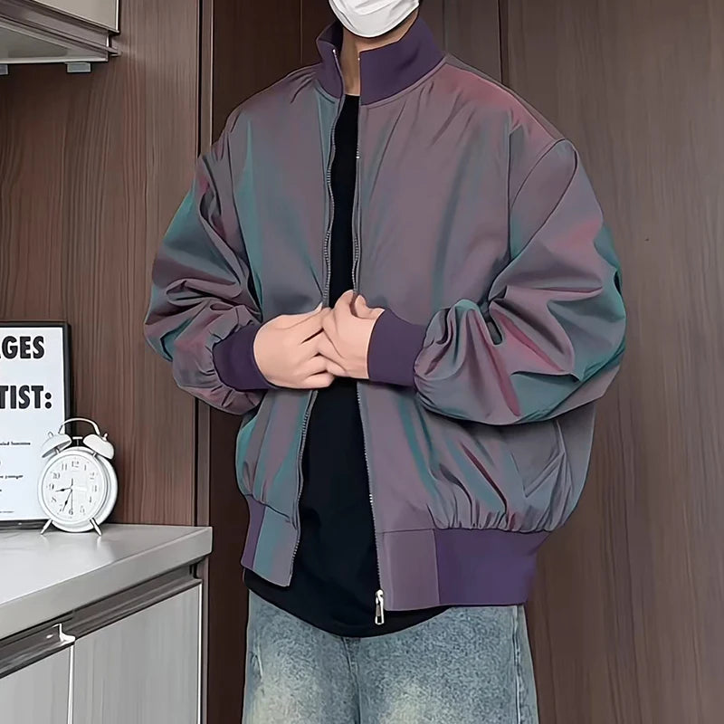 Relaxed Fit Bomber Jacket