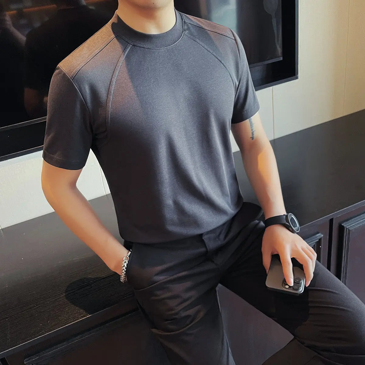 Slim Fit Short-Sleeve T-Shirt