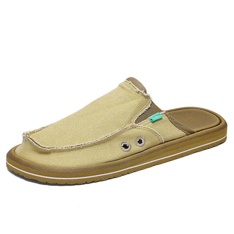Women's Canvas Mule Slippers