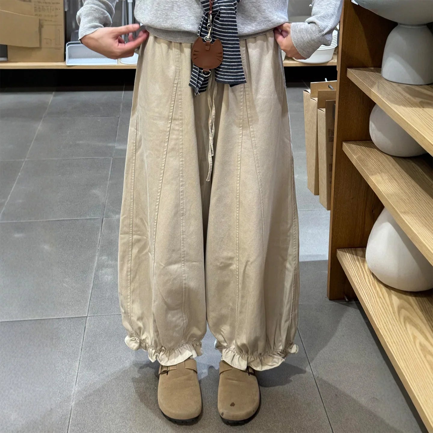 Women's Balloon Leg Trousers