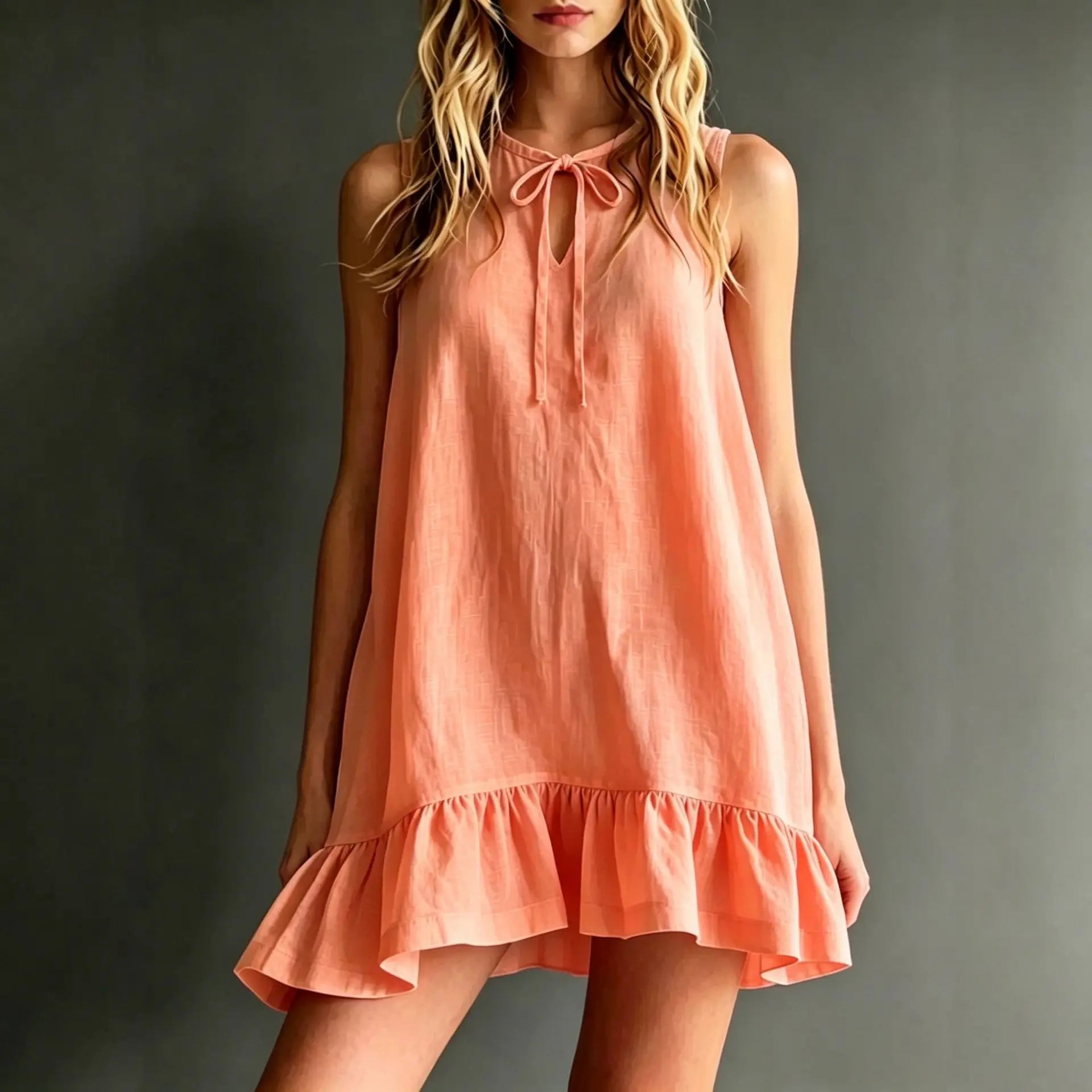 Women's Ruffle Mini Dress