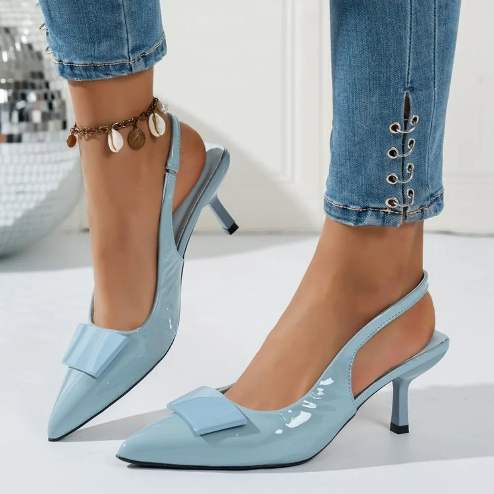 Women's Pointed Slingback Heels