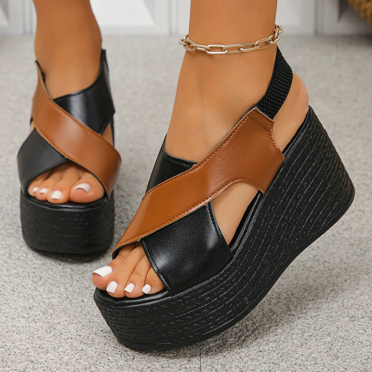 Women's Cushioned Orthopedic Wedge Sandals