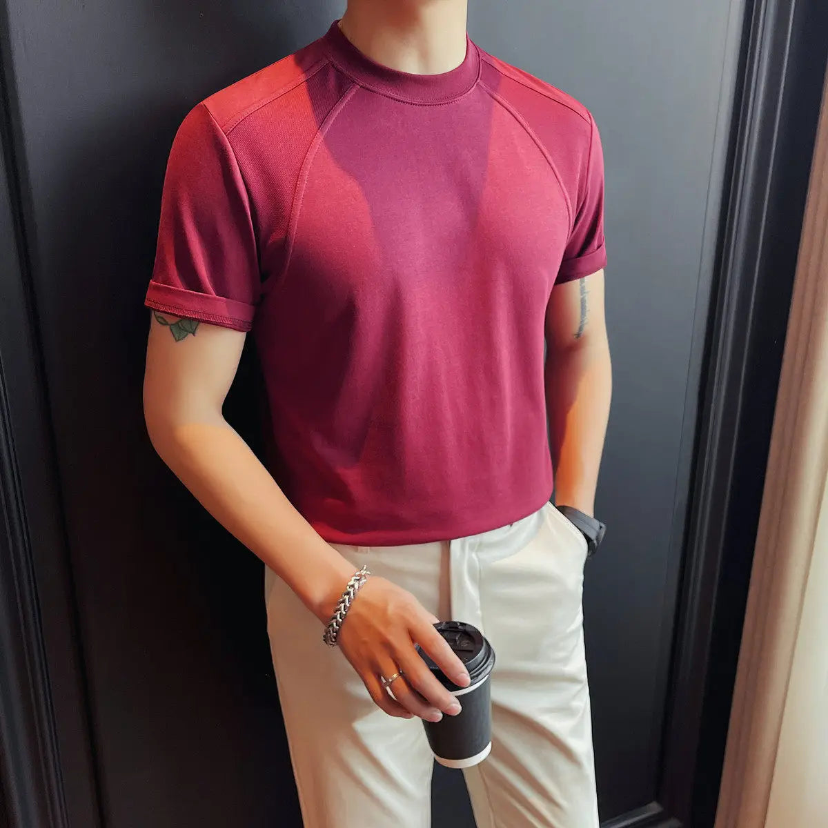 Slim Fit Short-Sleeve T-Shirt