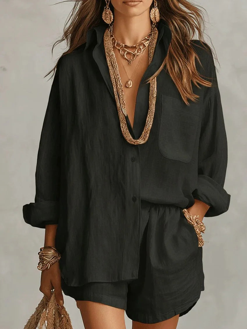 Women's Summer Relaxed Matching Set
