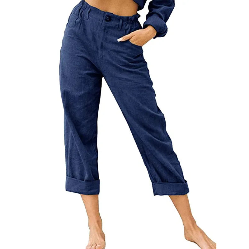 Women's Casual Ankle Trousers