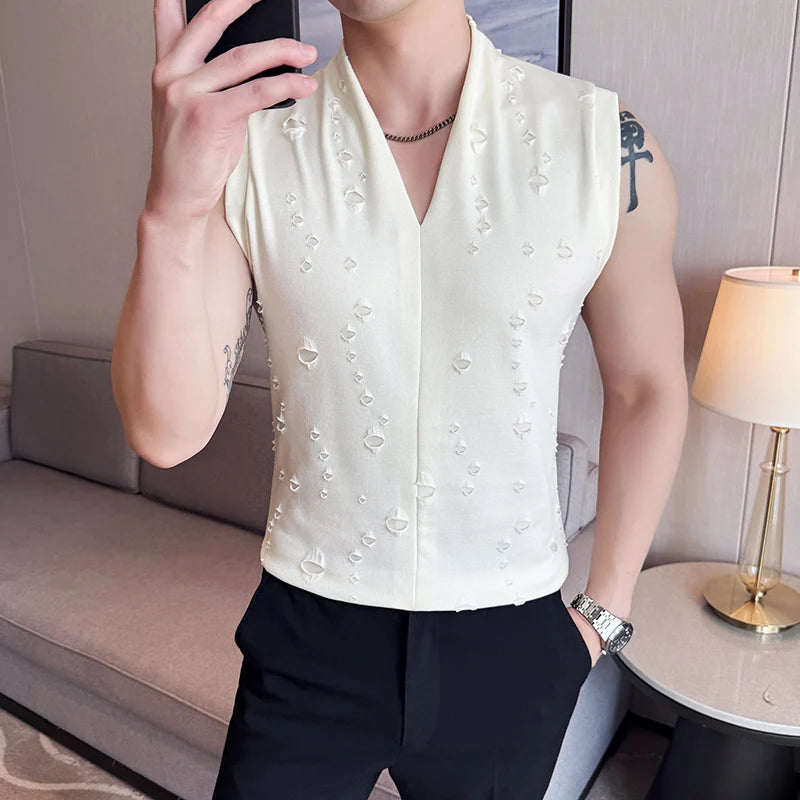 Slim Fit Silk Short-Sleeve T-Shirt