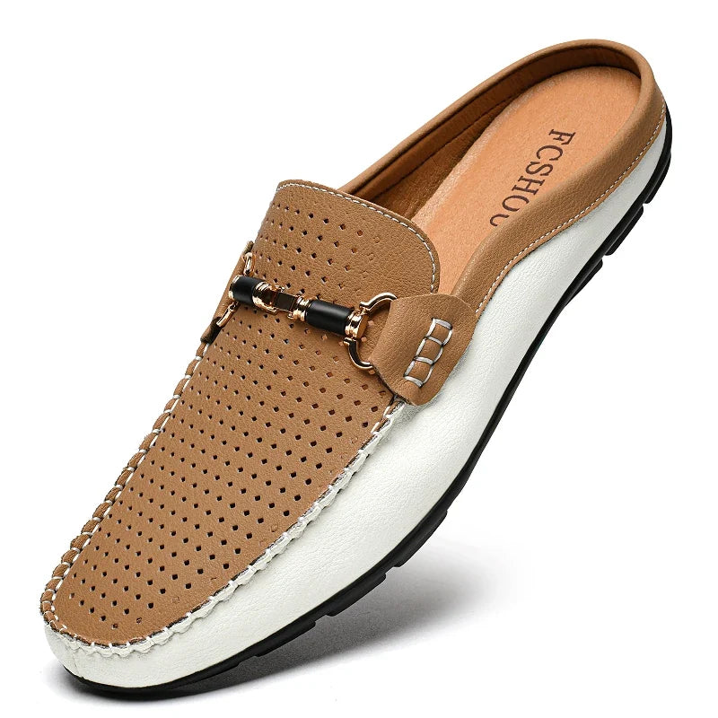 Women's Orthopedic Leather Mules