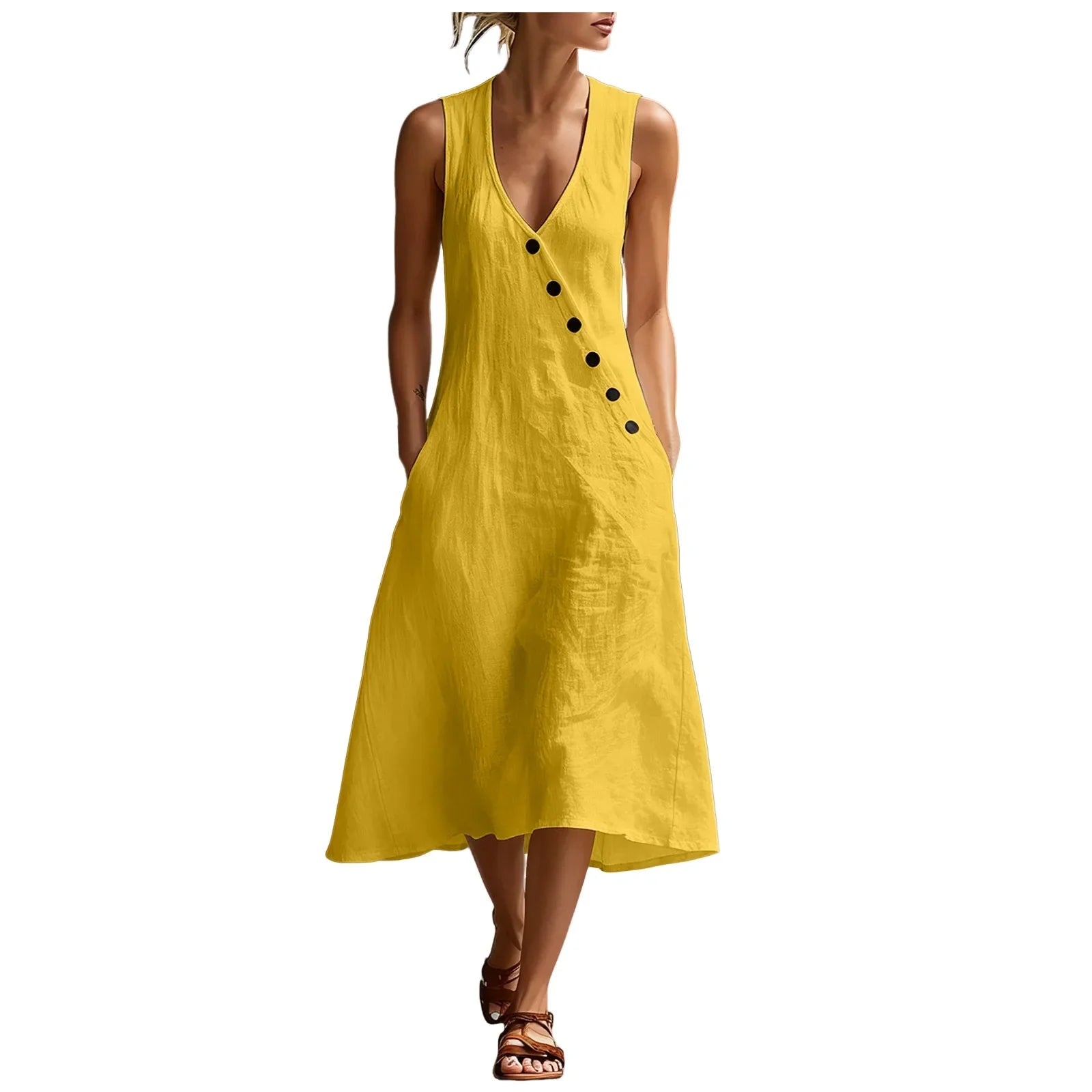 Women's Casual Boho Maxi Dress