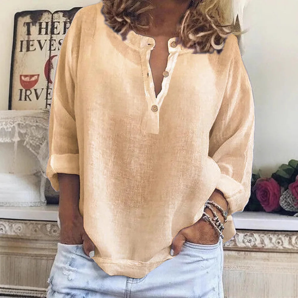 Women's Oversized Tunic Blouse