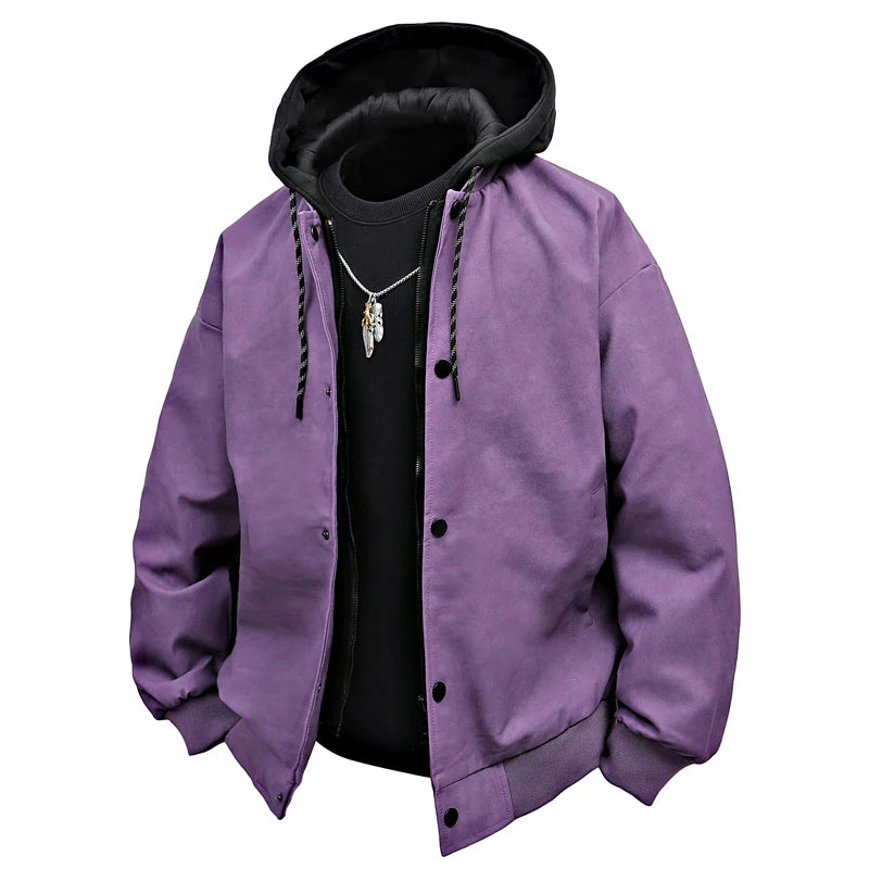 Relaxed Fit Leather Jacket