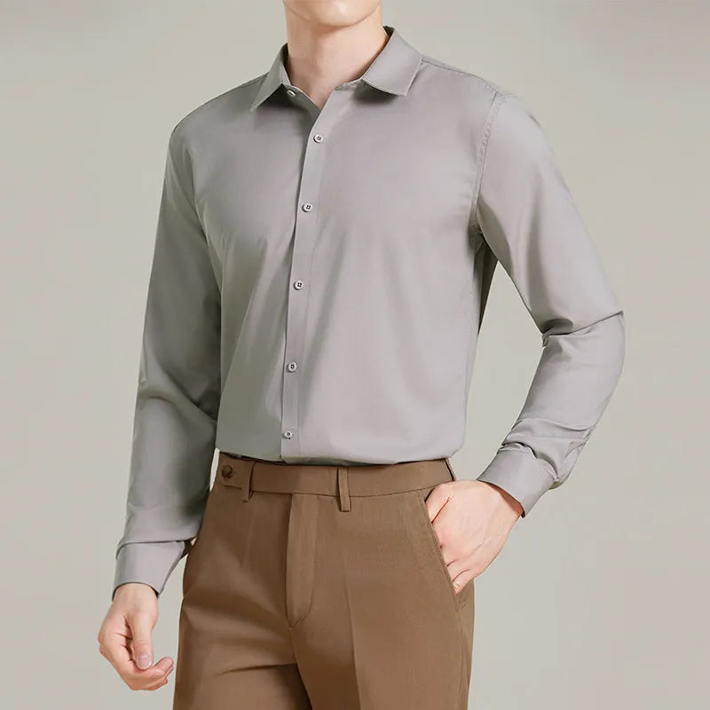 Slim Fit Long-Sleeve Shirt