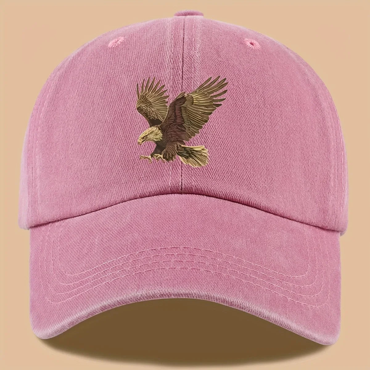 Embroidered Eagle Cap