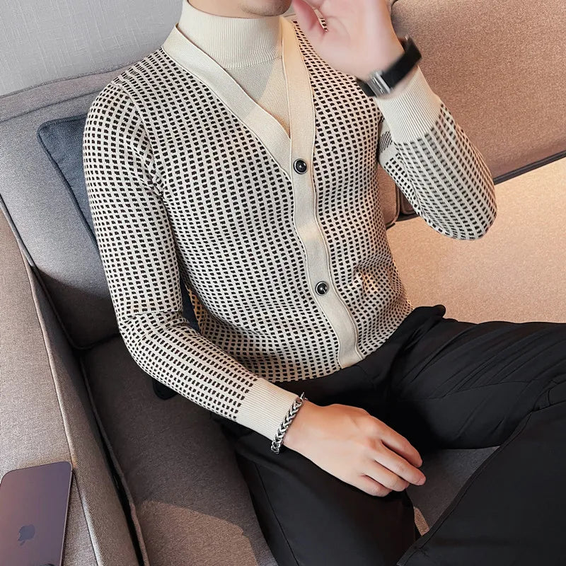 Slim Fit Long-Sleeve Turtleneck Sweater