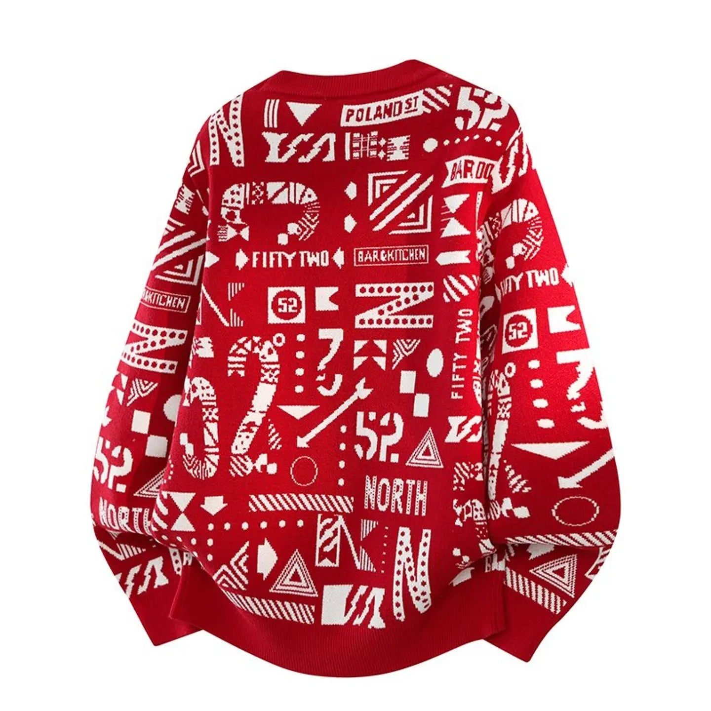 Long-Sleeve Knit Sweater