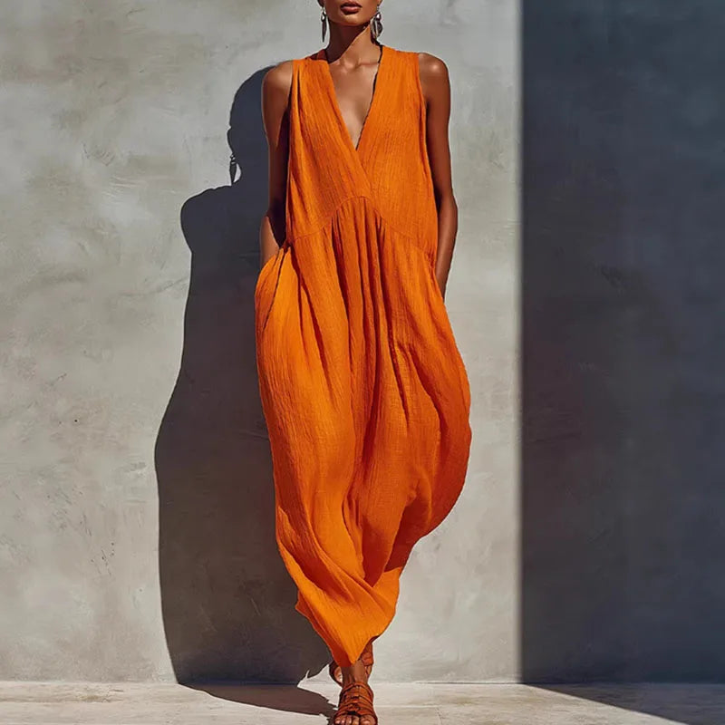 Women's Bohemian Relaxed Maxi Dress