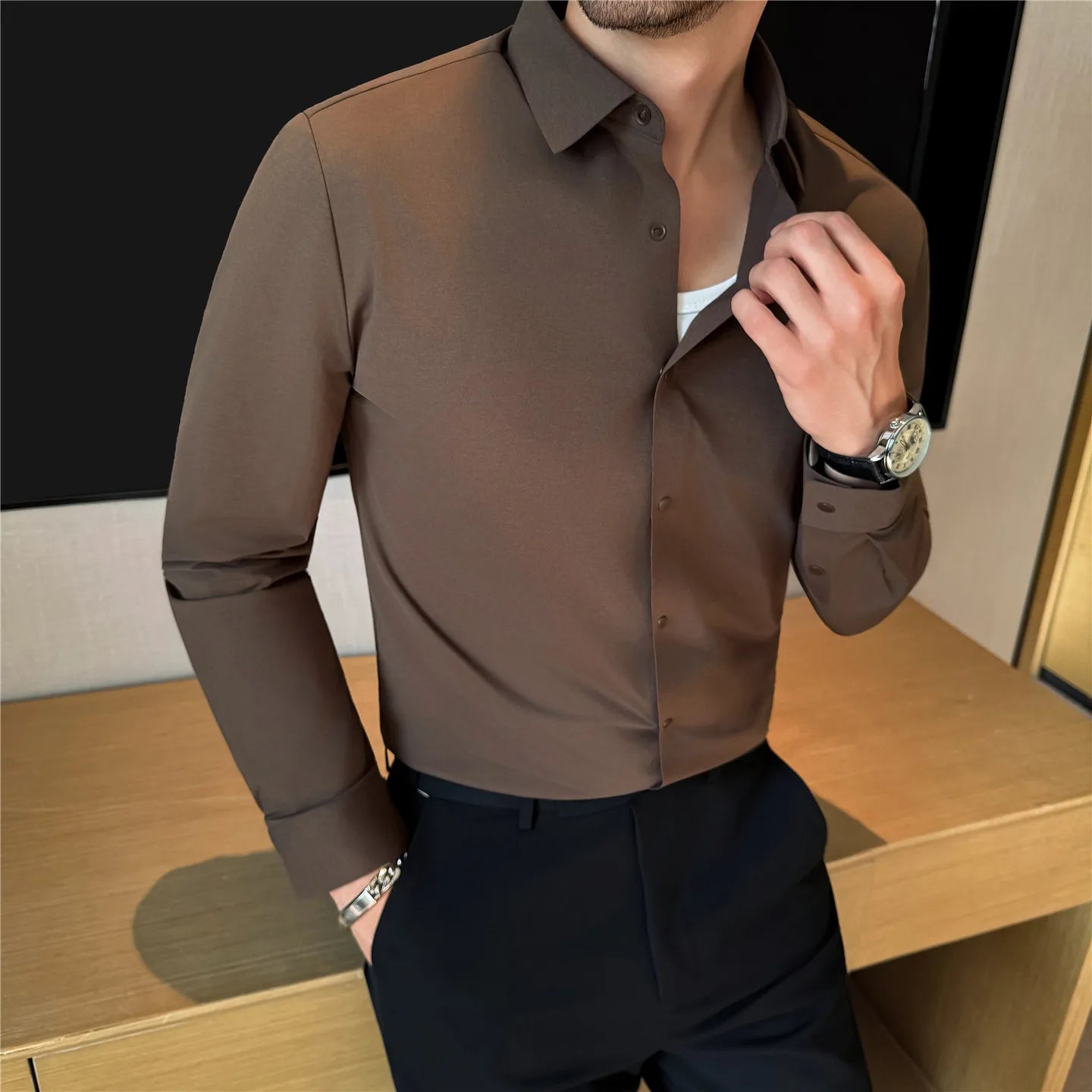 Long-Sleeve Dress Shirt