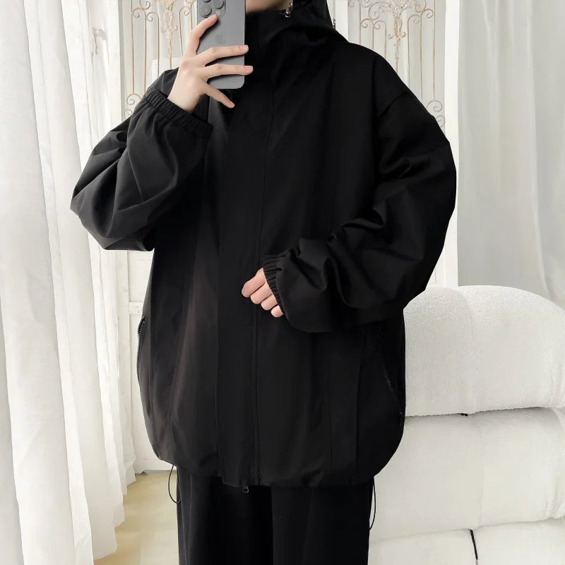 Relaxed Fit Hooded Coat