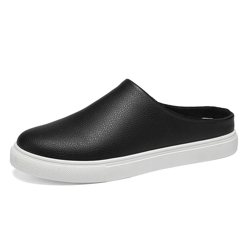 Women's Leather Work Clogs