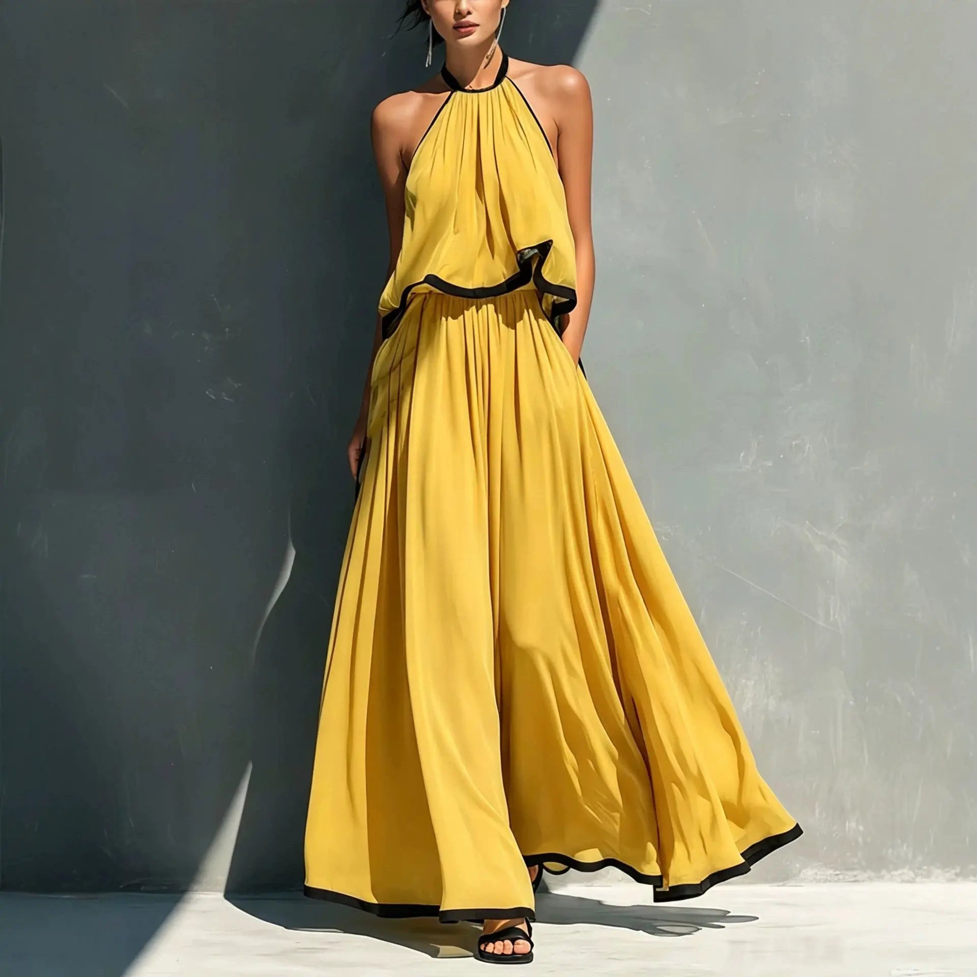 Women's Effortless Flowy Skirt Set