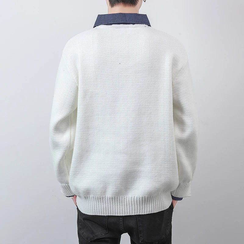 Relaxed Fit Long-Sleeve Polo Shirt