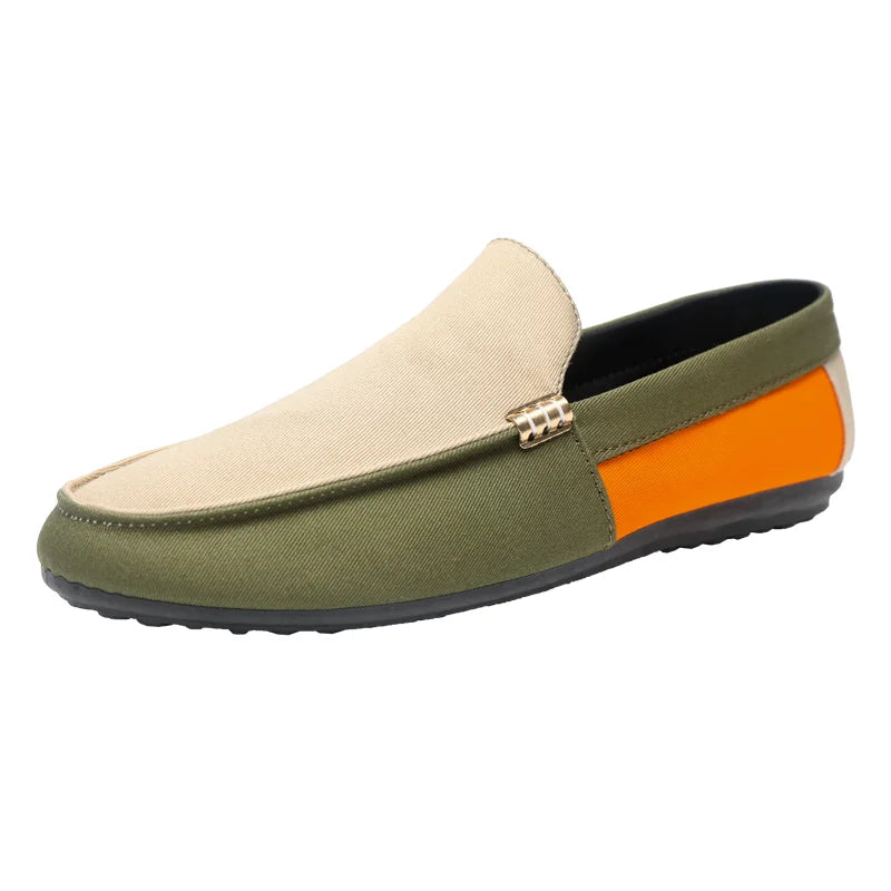 Women's Canvas Mule Loafers