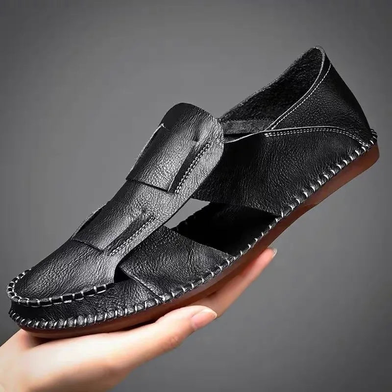 Women's Breathable Leather Loafers