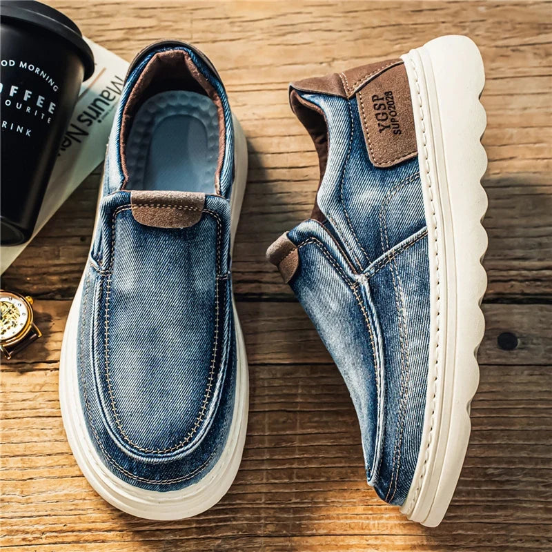 Women's Orthopedic Canvas Slip-On Loafers