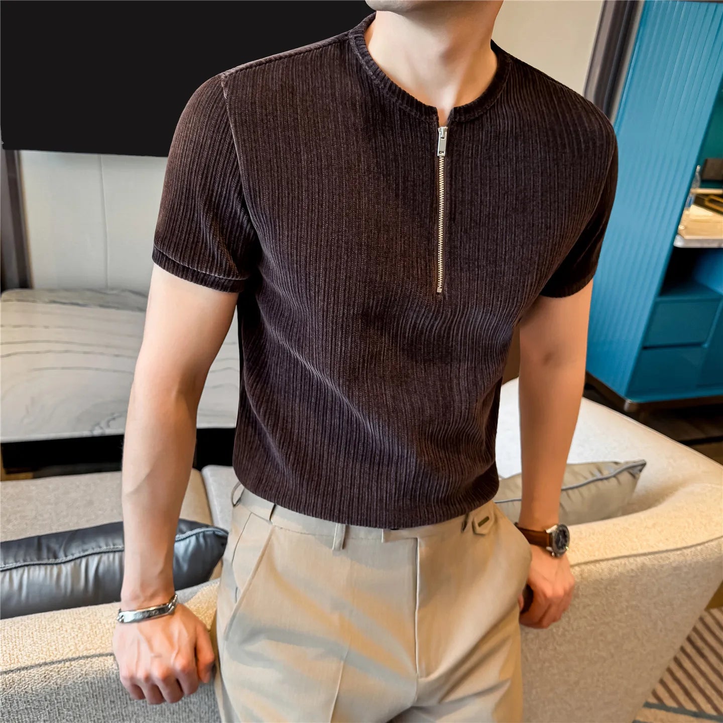 Slim Fit Short-Sleeve T-Shirt