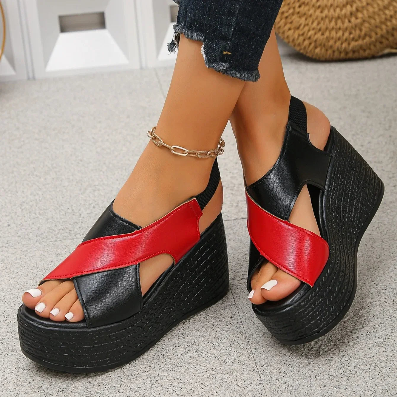 Women's Cushioned Orthopedic Wedge Sandals