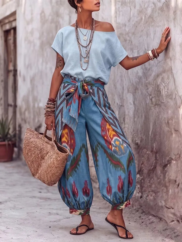 Women's Boho Two-Piece Set