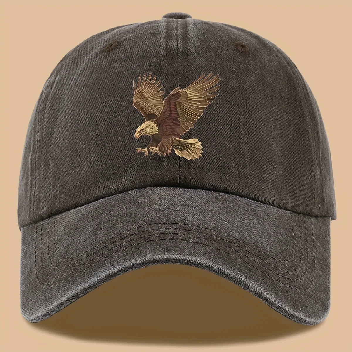 Embroidered Eagle Cap
