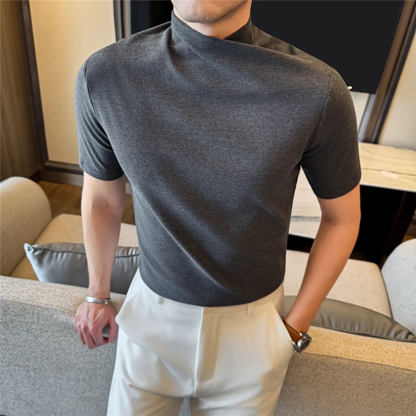 Slim Fit Short-Sleeve T-Shirt