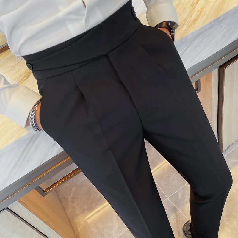 Slim Fit Suit Trousers